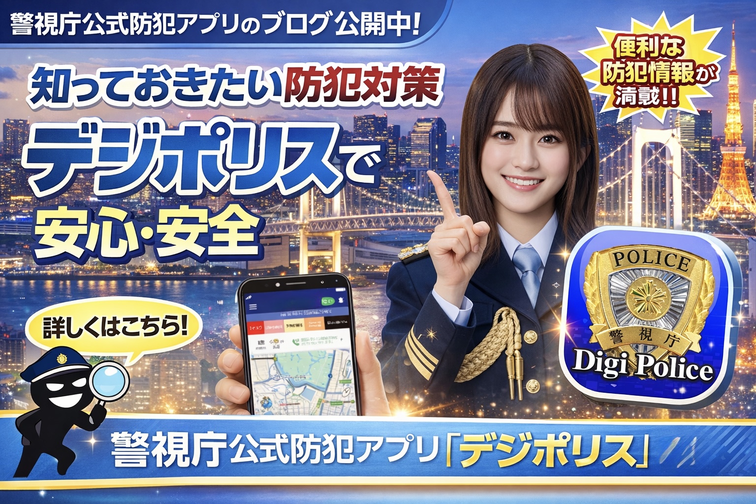 【2026年最新】詐欺電話を完全ブロック！警視庁アプリ「デジポリス」の新機能と探偵が教える防犯対策